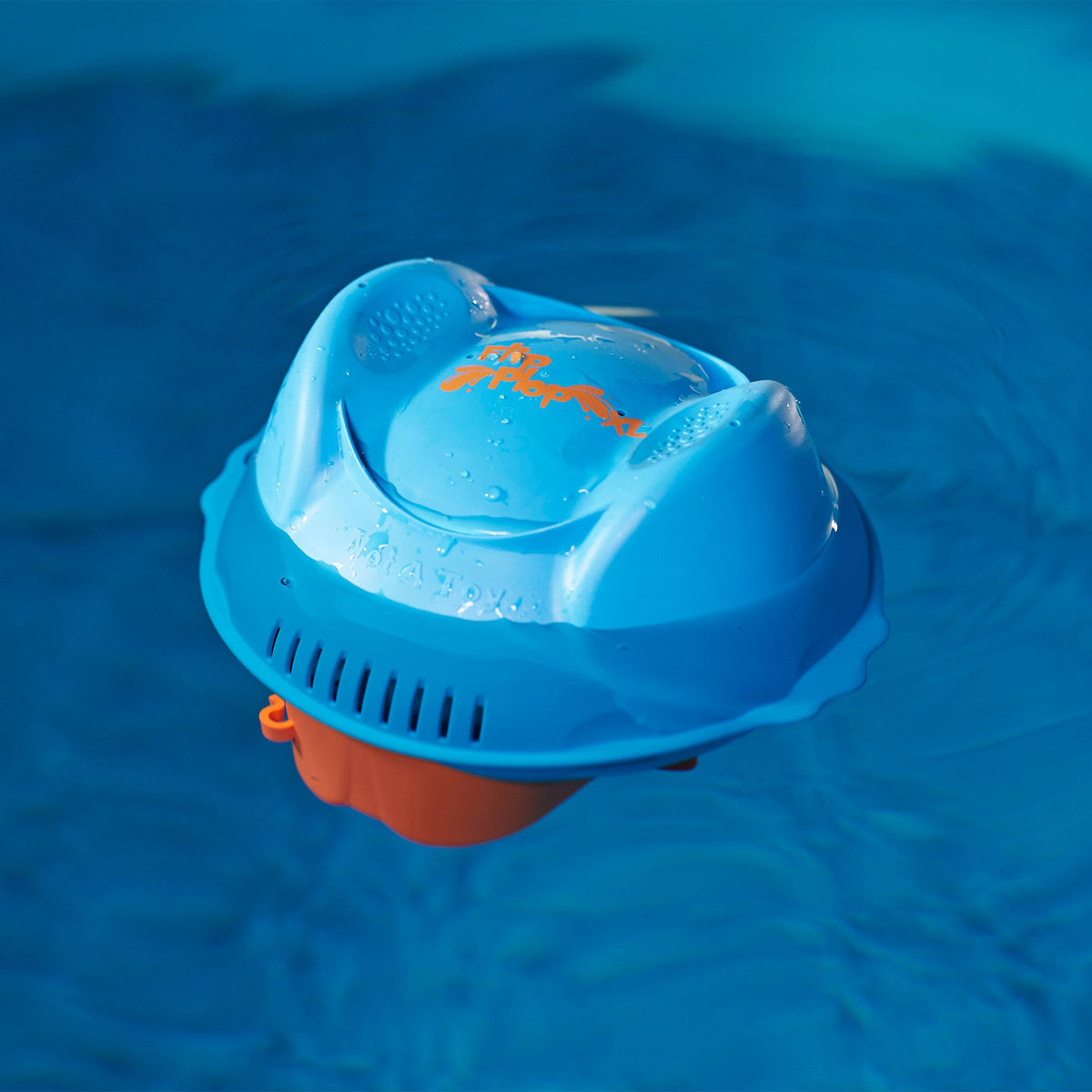 Hey! Cool Pool Flip Plop XL Floating Pool Care with Chlorine Cartridge Refill
