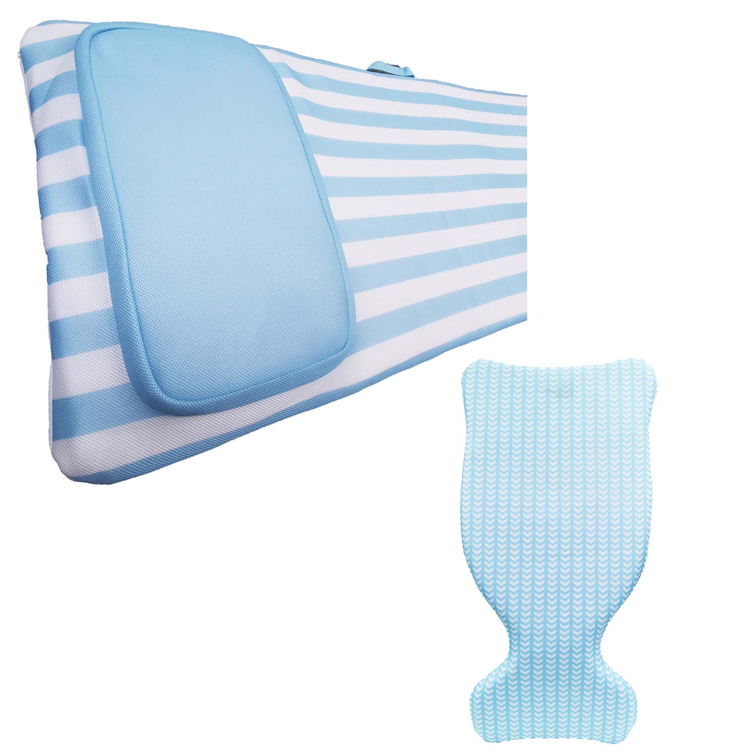 Comfy Floats No Inflate Water Lounger Pool Float & Single Person Saddle Lounger - VMInnovations