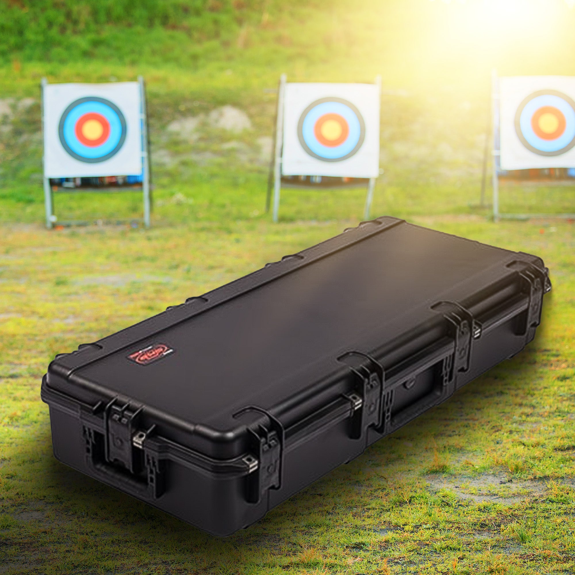 SKB Cases iSeries 3I-4217-USD Small Ultimate Waterproof Double Bow Case, Black - VMInnovations
