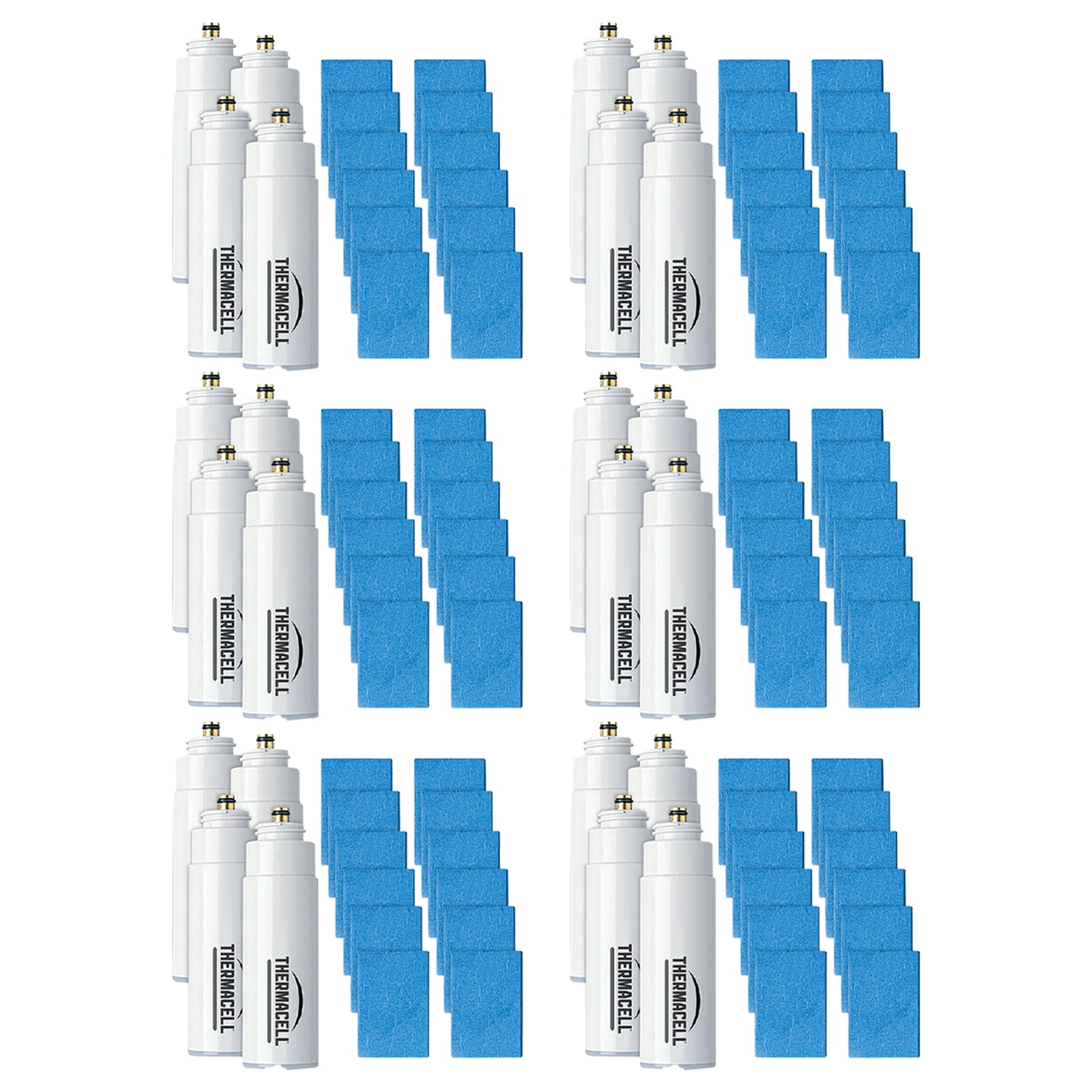 Thermacell 48-Hour Mosquito Shield Refill Pack w/ 72 Mats & 24 Fuel Cartridges