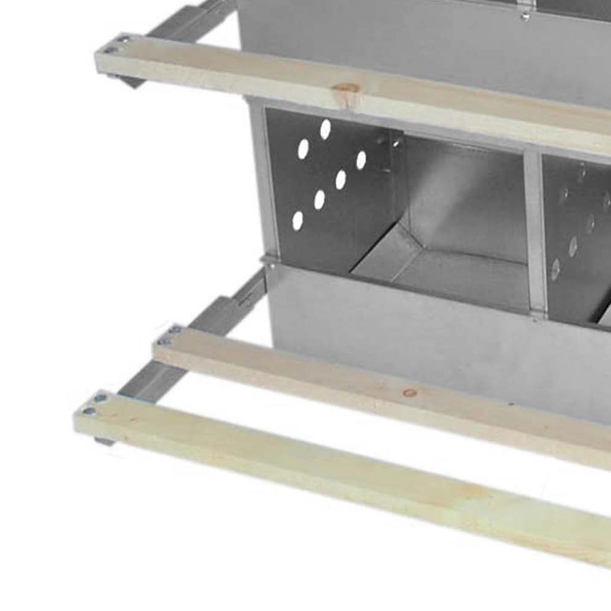 Brower 404B Galvanized 20 Bird Poultry Nest Chicken Brooding Box (For Parts)