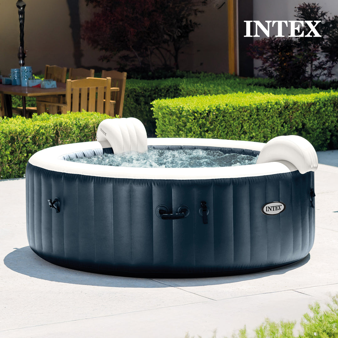 Intex 28431EP PureSpa Plus Inflatable Hot Tub Bubble Jet Spa, 85 x 28" (Used) - VMInnovations