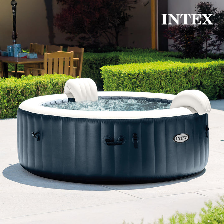 Intex 28431EP PureSpa Plus Inflatable Hot Tub Bubble Jet Spa, 85 x 28" (Used) - VMInnovations