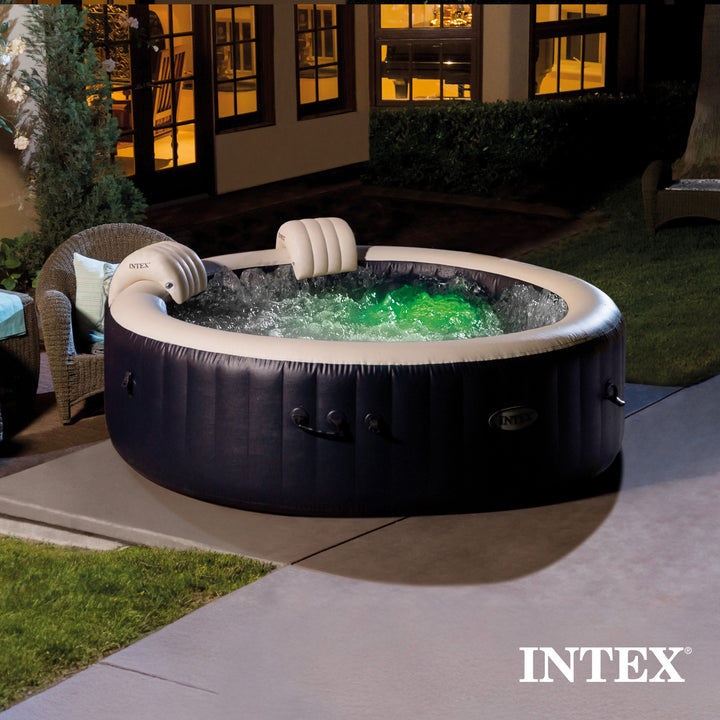 Intex 28431EP PureSpa Plus Inflatable Hot Tub Bubble Jet Spa, 85 x 28" (Used) - VMInnovations
