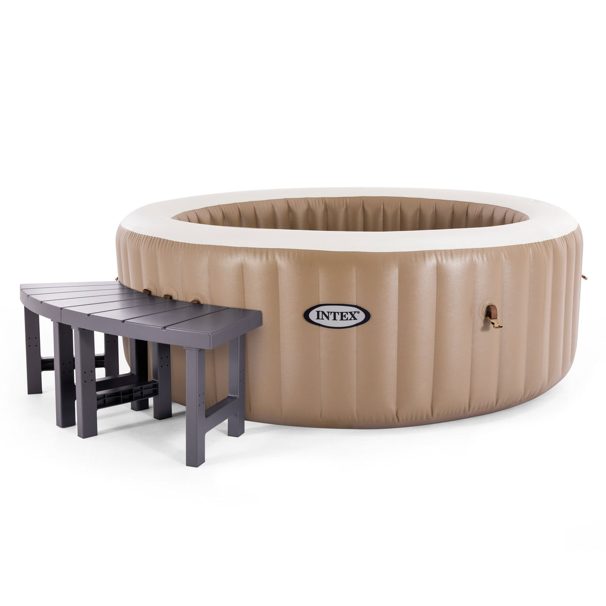 Intex 28514E 2 Pack Medium PureSpa Accessories Benches & Cup Holders for Spas