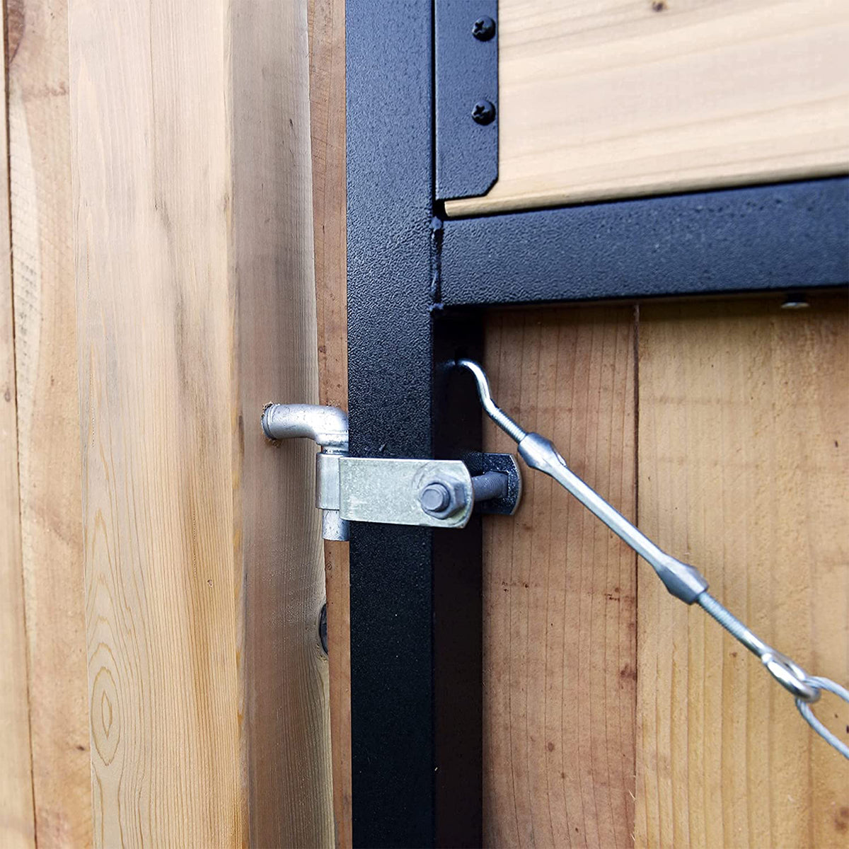 Lifetime Fence Adjust A Gate Wide Steel Frame Gate Building Kit (Open Box)