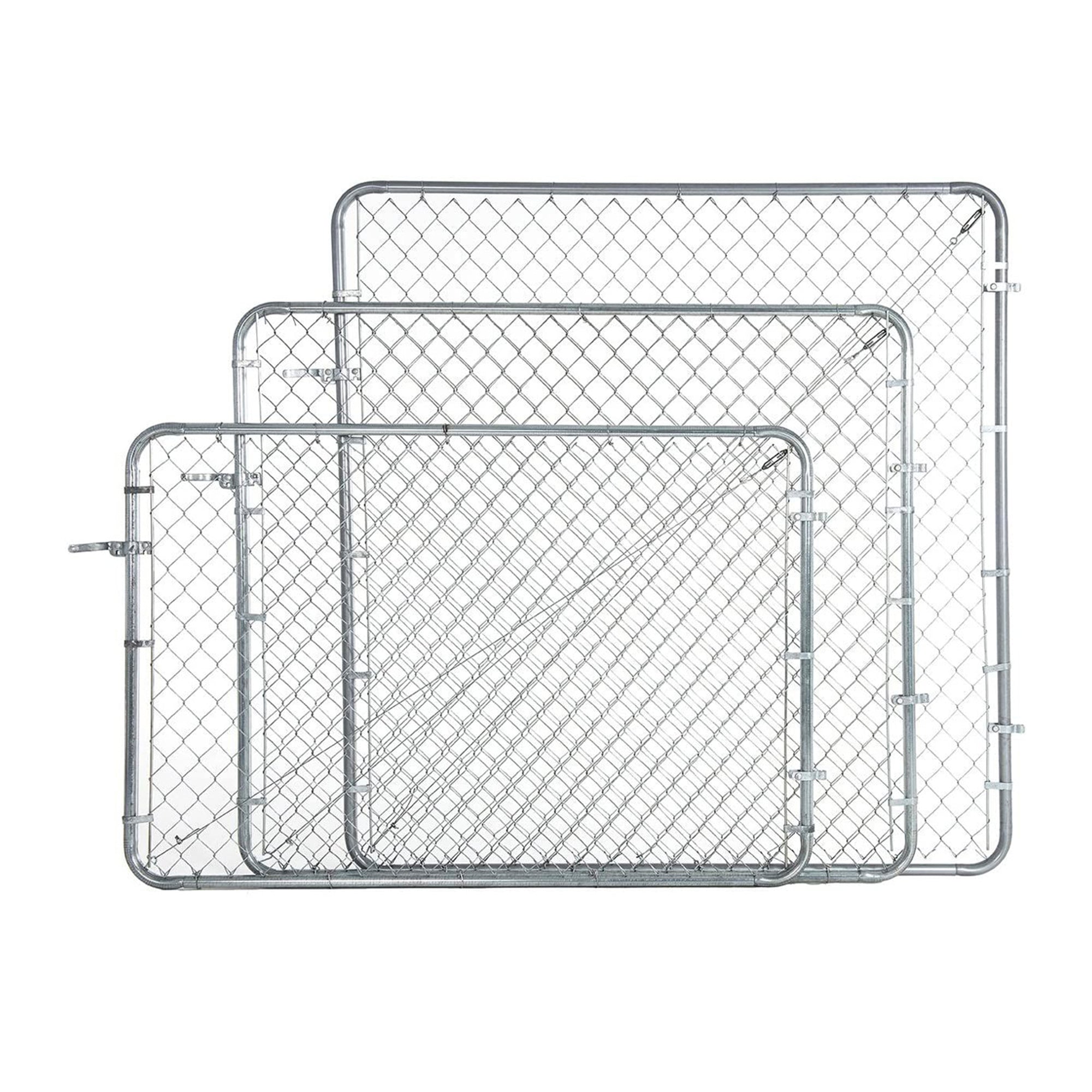 Lifetime Fence Fit Right Adjustable Walk Gate Kit, Round Corner Frame (Used) - VMInnovations
