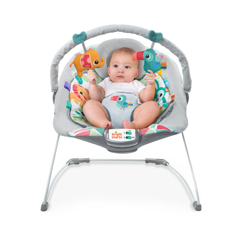 Toucan Tango Baby Bouncer with Vibration and 7 Musical Melodies (Open Box)