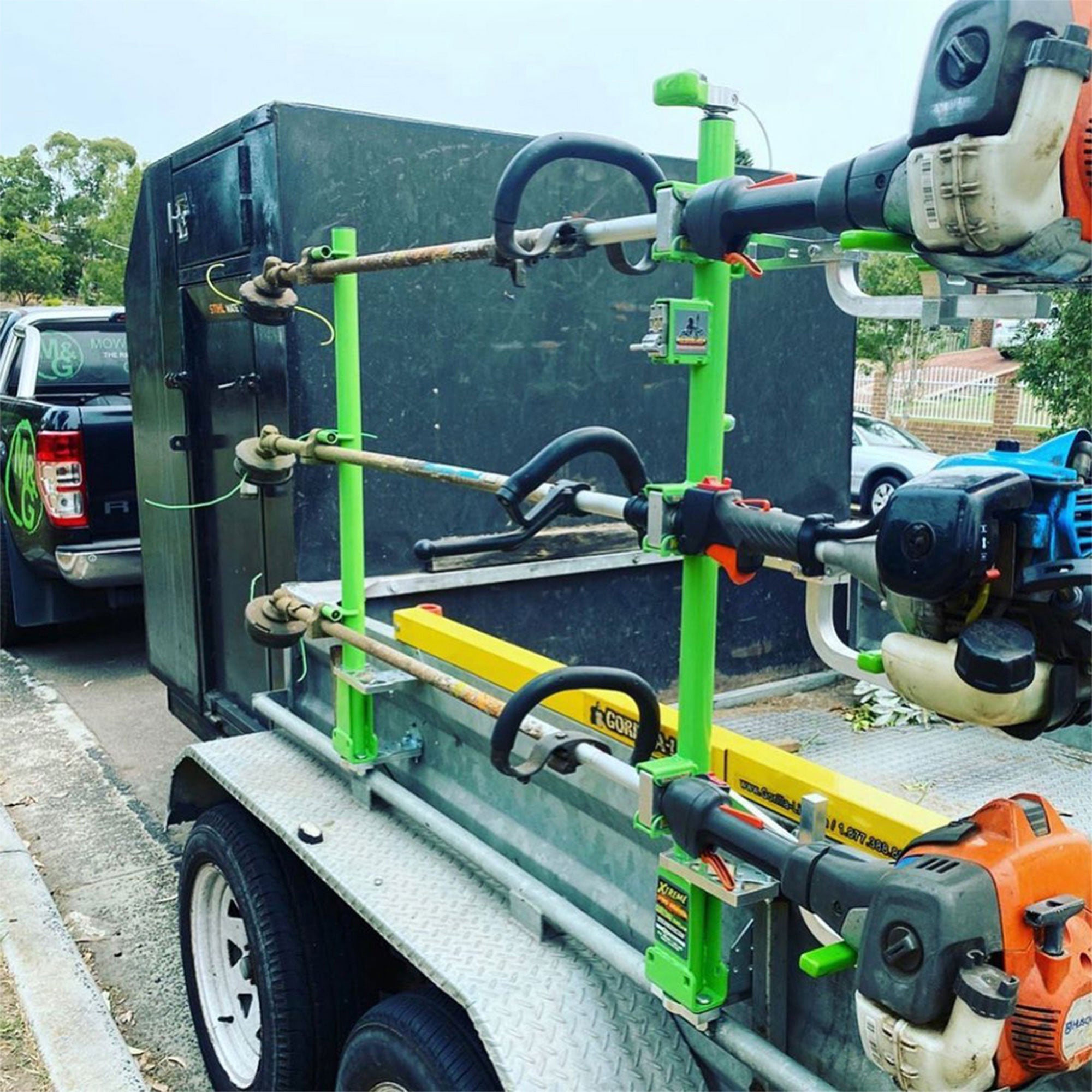 Green Touch Industries Xtreme Pro Series 3 Position Line Trimmer Rack (Used) - VMInnovations