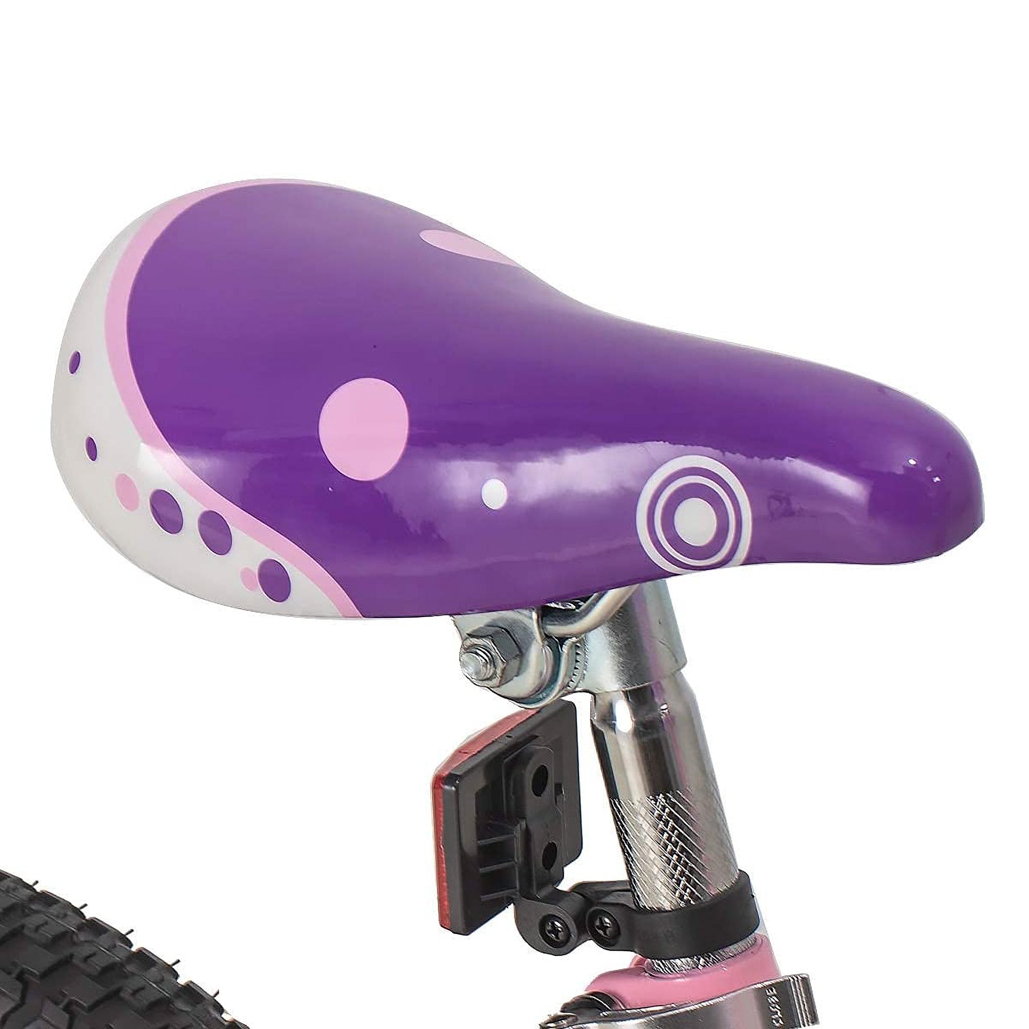JOYSTAR Kids Bike Girls Ages 5-9 w/ Training Wheels, 18", Purple/Pink (Open Box) - VMInnovations