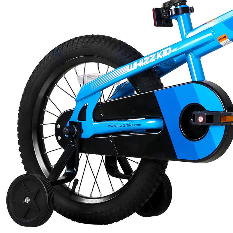 JOYSTAR Whizz Kids Bike for Boys & Girls Ages 5-9 with Kickstand, 18", Blue
