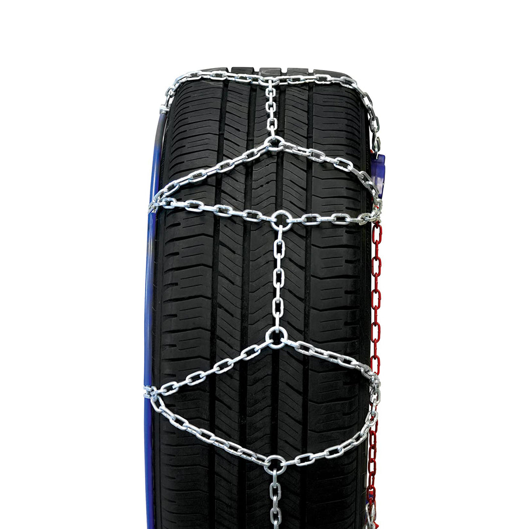 Peerless 0155005 Auto-Trac Passenger Tire Diamond Pattern Snow Chains, Set of 2 - VMInnovations
