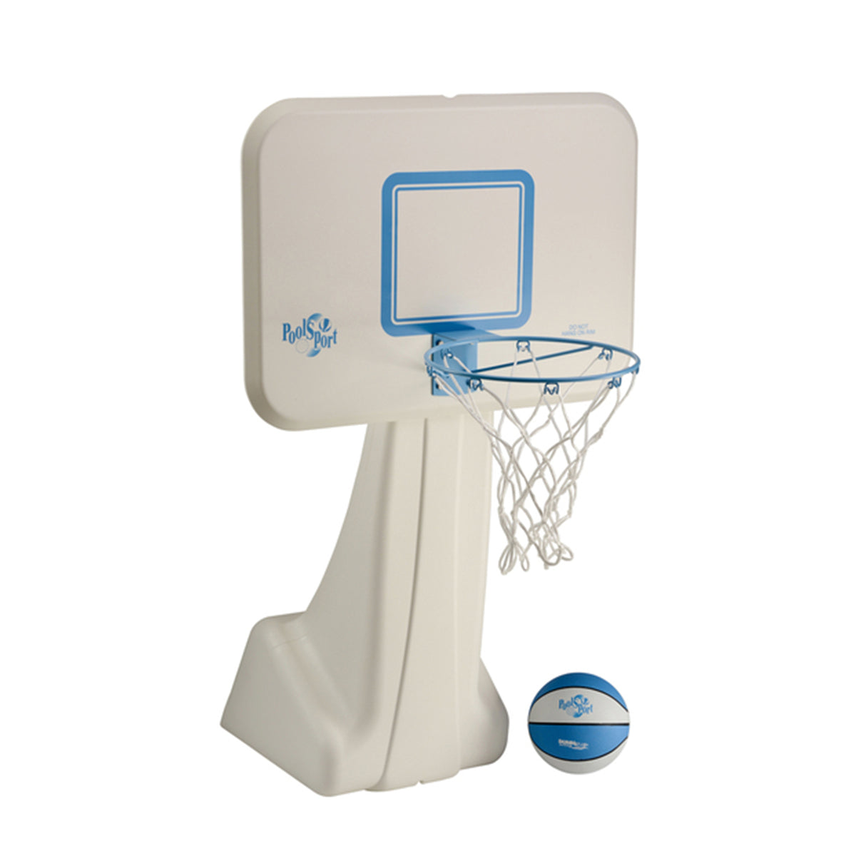 Dunn-Rite PoolSport Combination Volleyball Basketball Set with Regulation & Ball