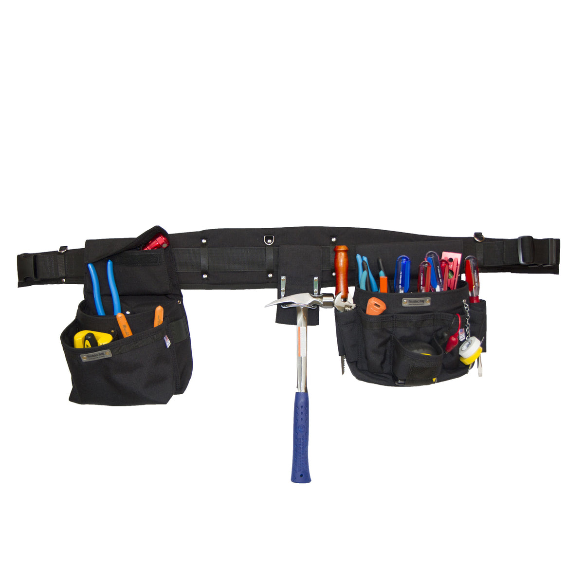 Boulder Bag Ultimate Comfort Combo 100 Electrician Tool Belt, 31-35", Black