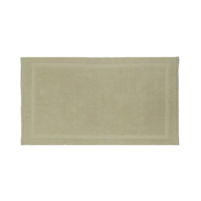 Grund Charleston Series 24 x 40 In Bath Mat w/ 100 Percent Organic Cotton, Ivory