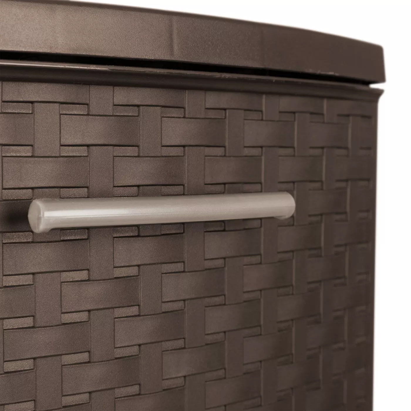 Sterilite 26226A02 4 Drawer Organizer Storage Tower with Medium Weave, Gray (Open Box)