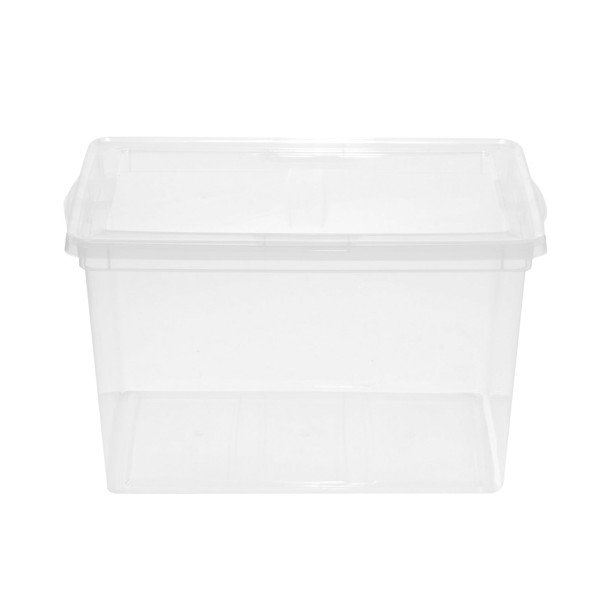 IRIS USA 55 Quart Snap Top Stackable Plastic Storage Box Container, Pack of 5
