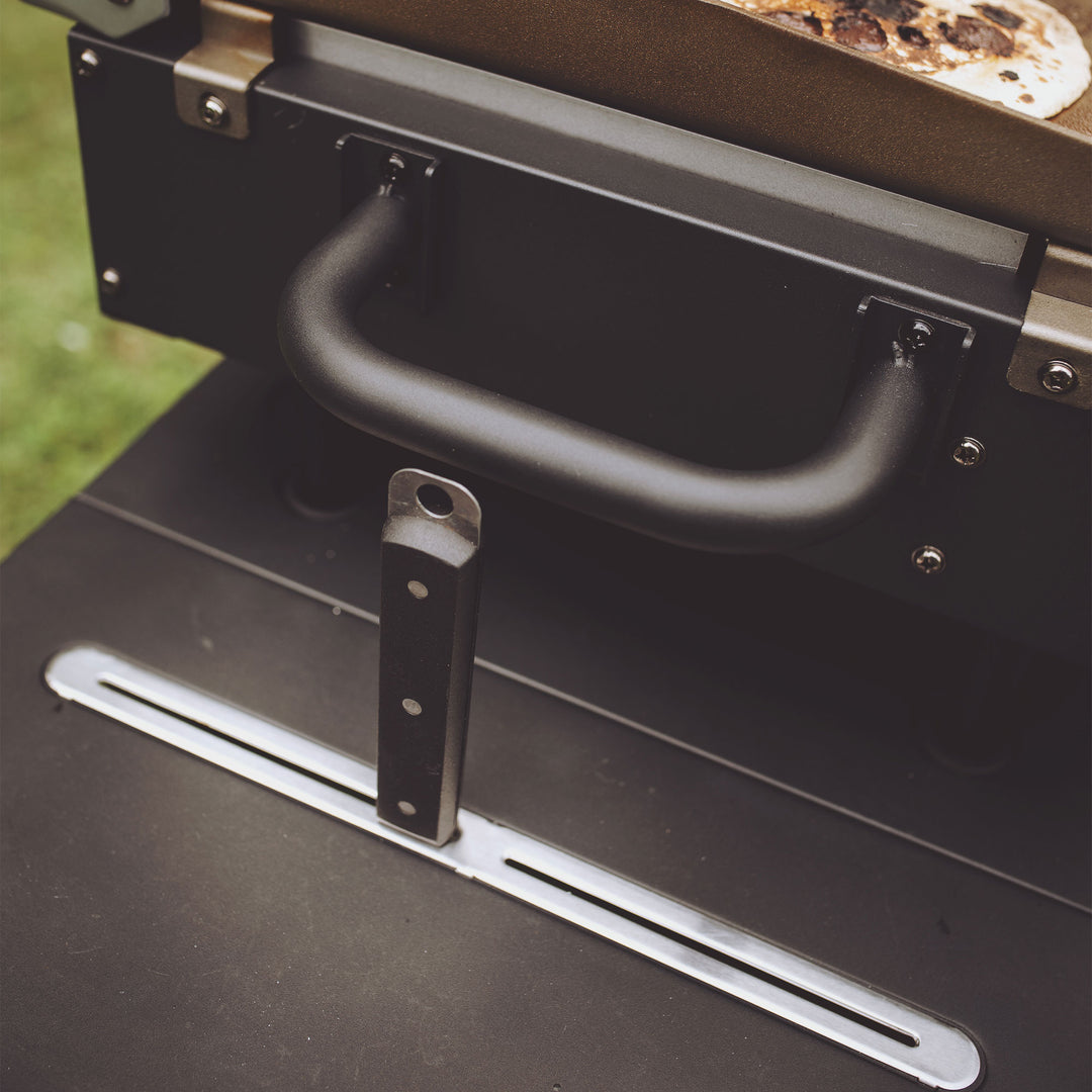 Razor Universal Rolling Prep Cart for Portable Outdoor Griddle and Grills, Black - VMInnovations