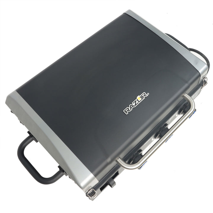 Razor 34.5" 3 Burner Portable Tabletop Griddle for Backyard Cooking and Camping - VMInnovations