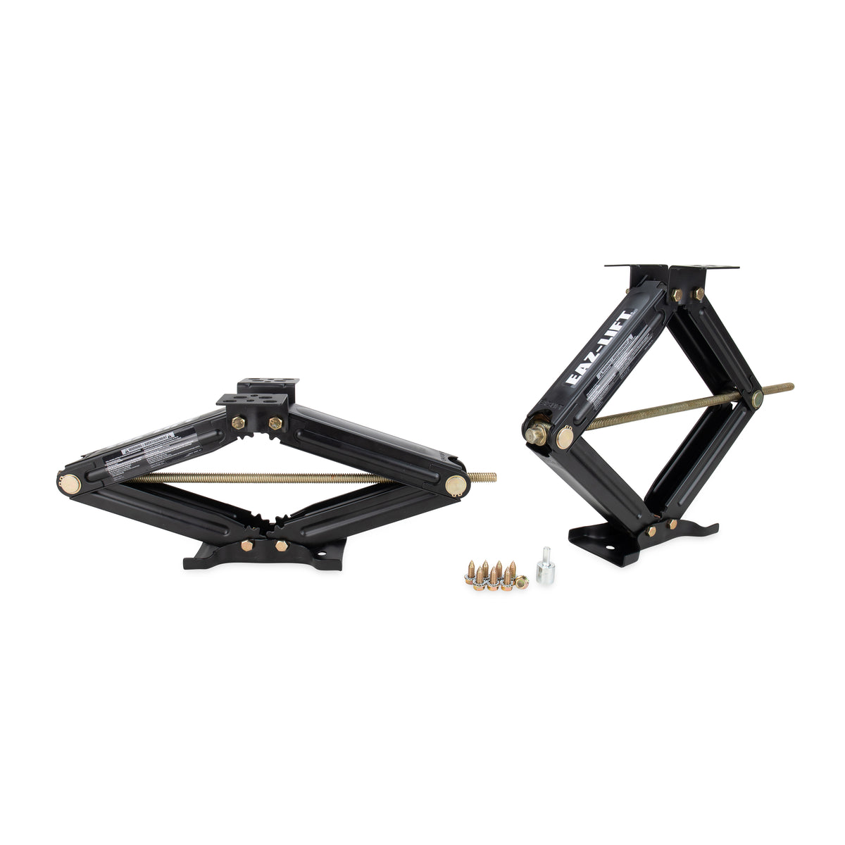Eaz-Lift 24 Inch Stabilizing Scissor Jack for Campers and Trailers, Set of 2