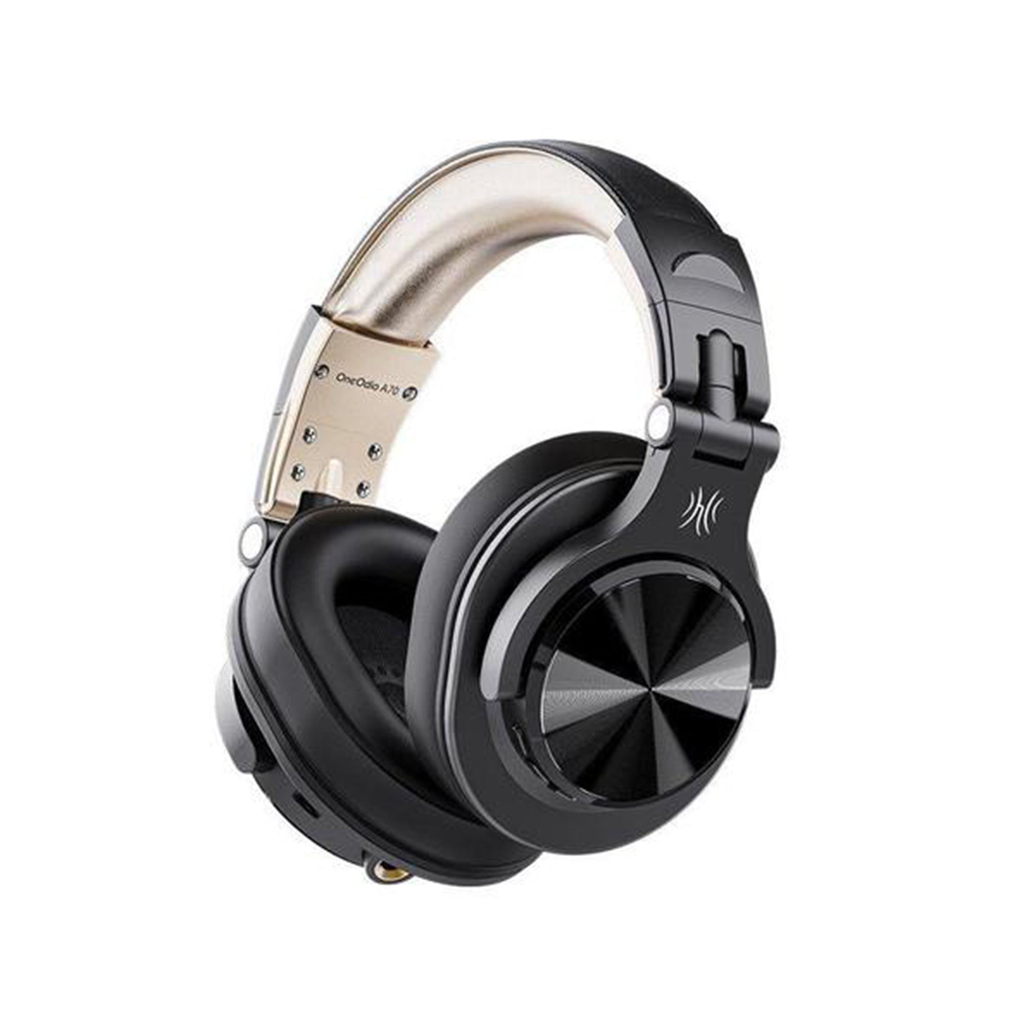 OneOdio A70 Fusion Over Ear Bluetooth Wired & Wireless Studio Headphones, Gold - VMInnovations
