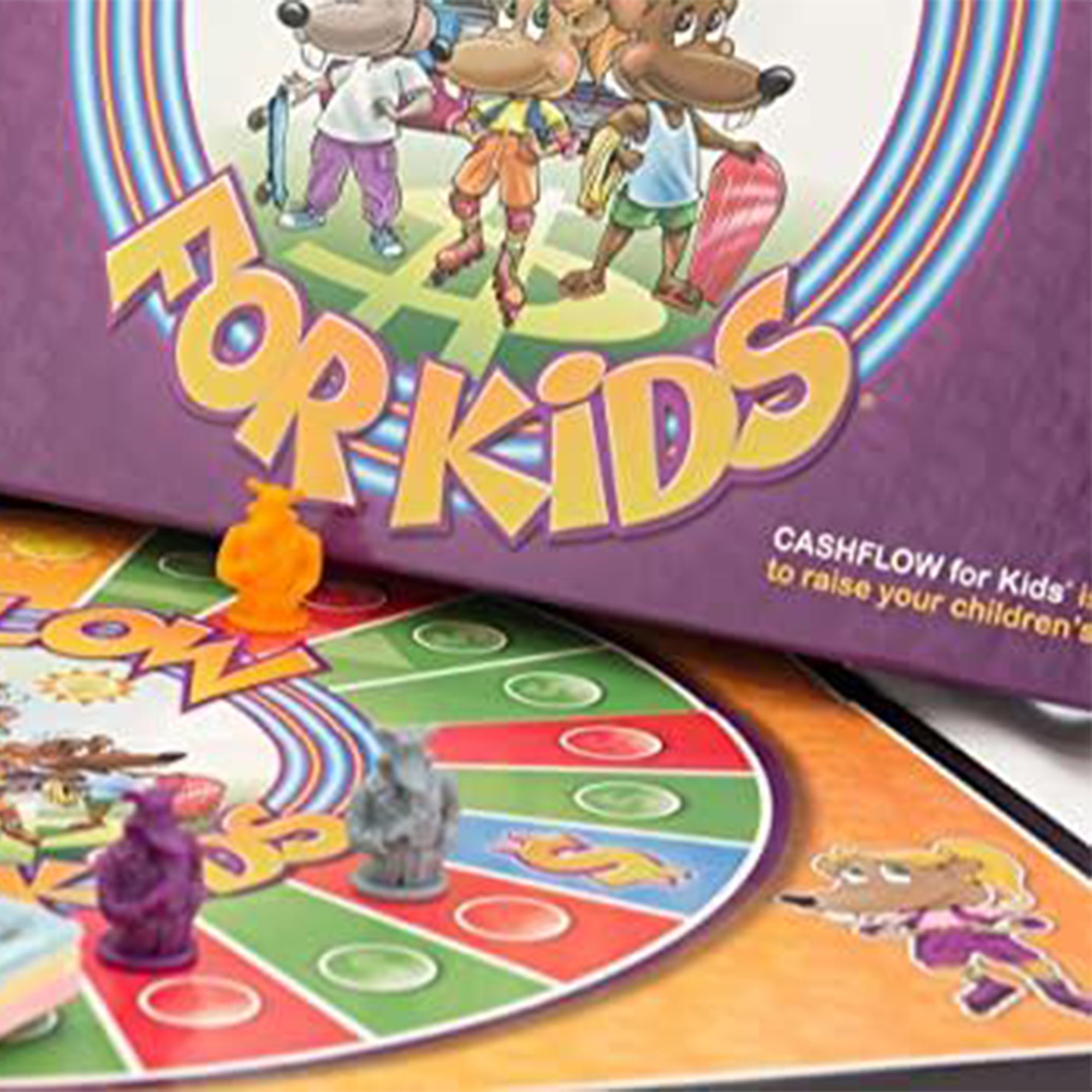 Rich Dad CASHFLOW for Kids, Educational Board Game for Ages 6+ (For Parts) - VMInnovations