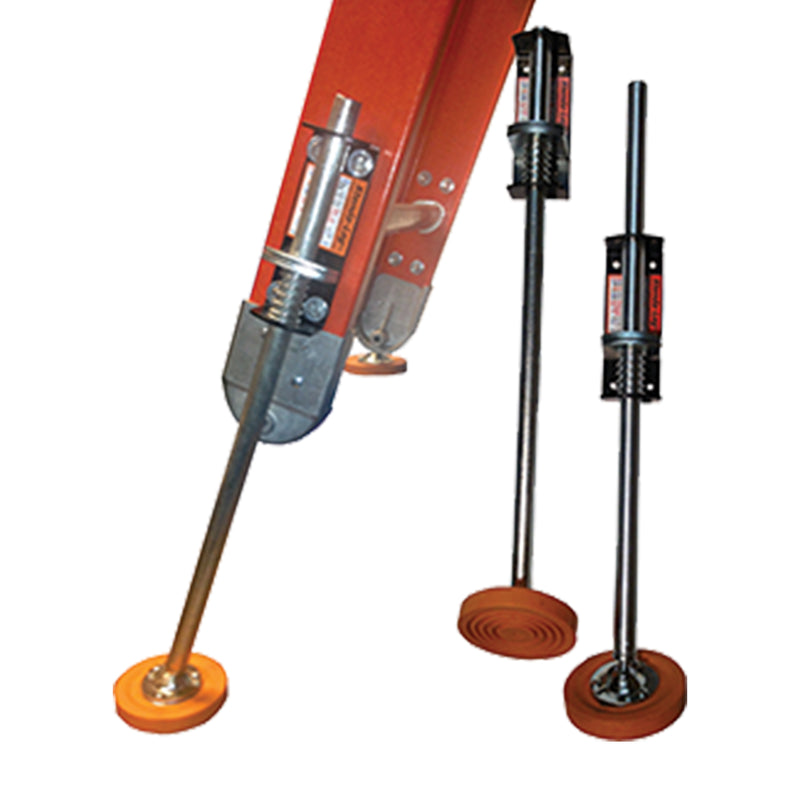 Xtenda-Leg Steel Extension Ladder Leveler with Rubber Adjustable Feet (3 Pack)
