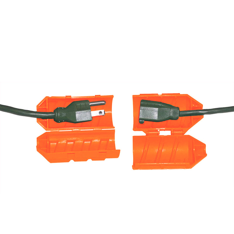 Farm Innovators FI-CC-1 Cord Connect Power Cord Connection Protector, Orange