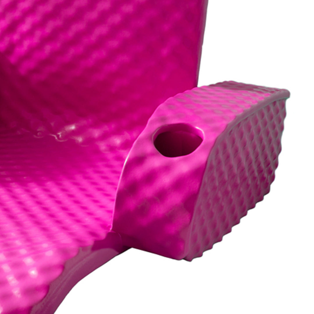 TRC Recreation Folding Baja Chair Swimming Pool Float Armchair, Flamingo Pink - VMInnovations