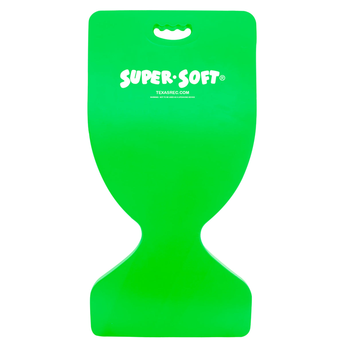 TRC Recreation Super Soft Foam Water Saddle Pool Lounger Float, Fierce Green