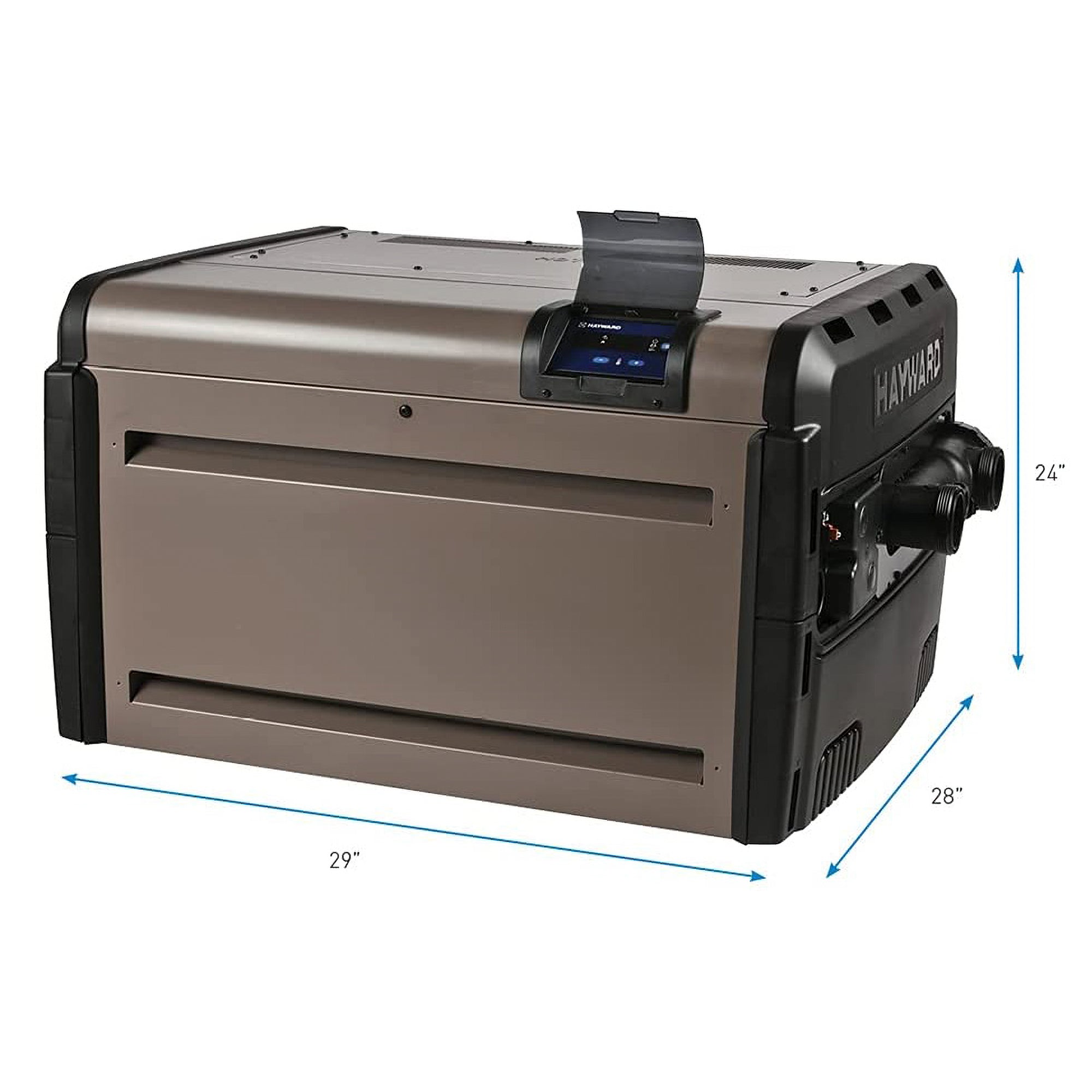 Hayward Universal H Series 200,000 BTU Natural Gas In Ground Pool and Spa Heater - VMInnovations