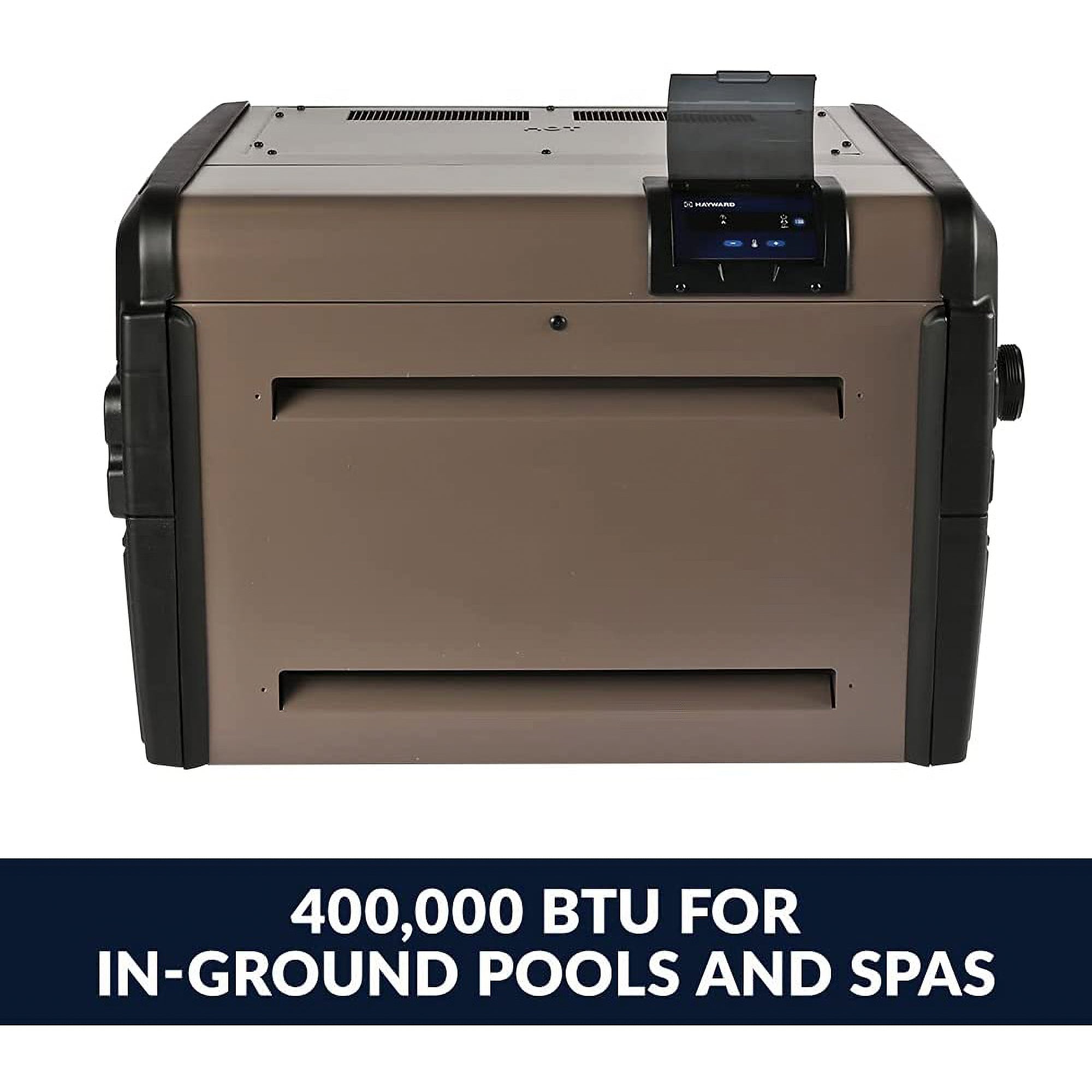 Hayward H Series 400,000 BTU Natural Gas In Ground Pool & Spa Heater (For Parts) - VMInnovations