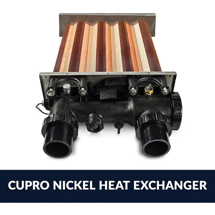 Hayward H Series 400,000 BTU Natural Gas In Ground Pool & Spa Heater (For Parts) - VMInnovations