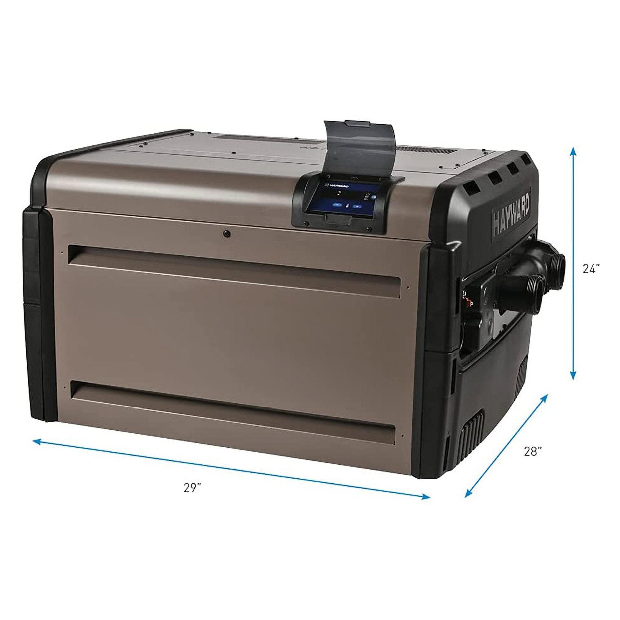 Hayward H Series 400,000 BTU Natural Gas In Ground Pool and Spa Heater (Used) - VMInnovations