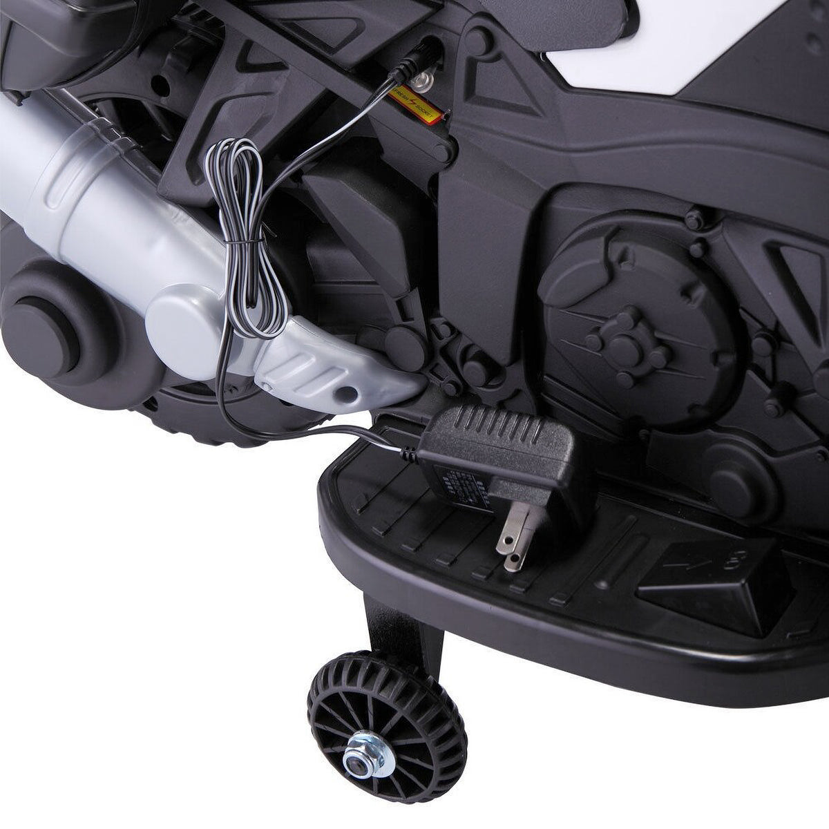 TOBBI Battery Powered Ride On Motorcycle for Ages 3 Years and Up (Open Box)