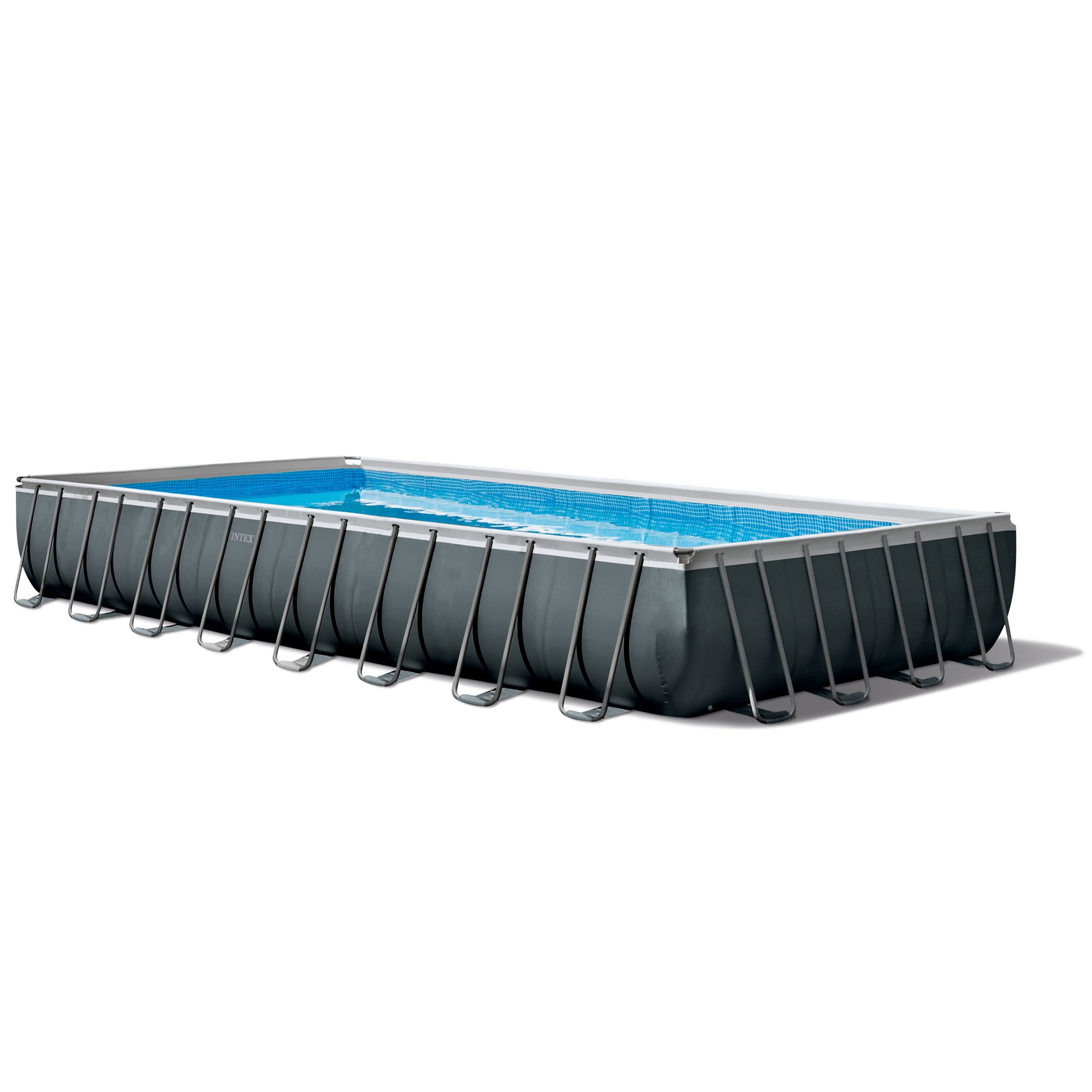 Intex 32ft x 16ft x 52in Ultra XTR Rectangular Pool w/ Pump & Kokido Pool Vacuum - VMInnovations