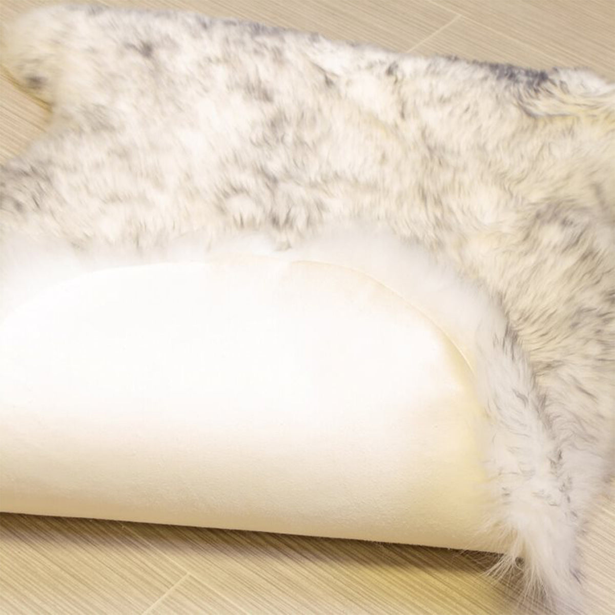 Super Area Rugs Genuine Premium New Zealand Sheepskin Area Throw Rug, Twilight