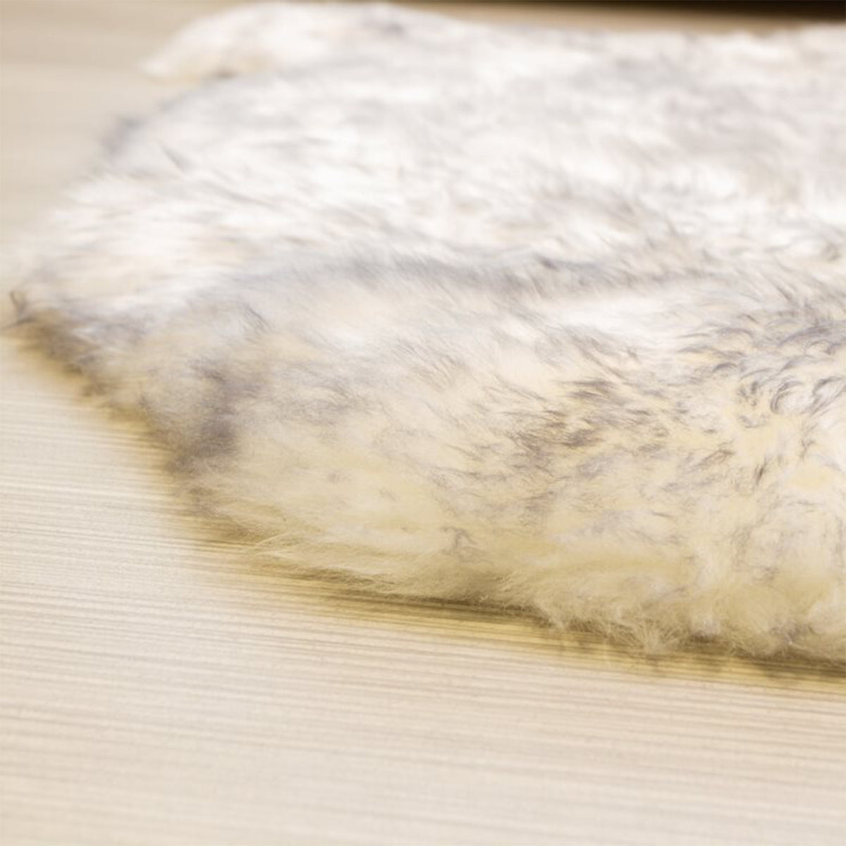 Super Area Rugs Genuine Premium New Zealand Sheepskin Area Throw Rug, Twilight
