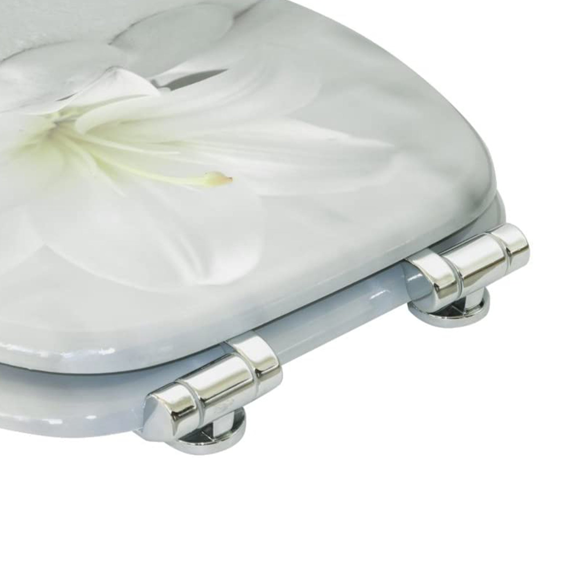 Sanilo 105 Round Soft Close Molded Wood Toilet Seat, Good Feeling (Used) - VMInnovations