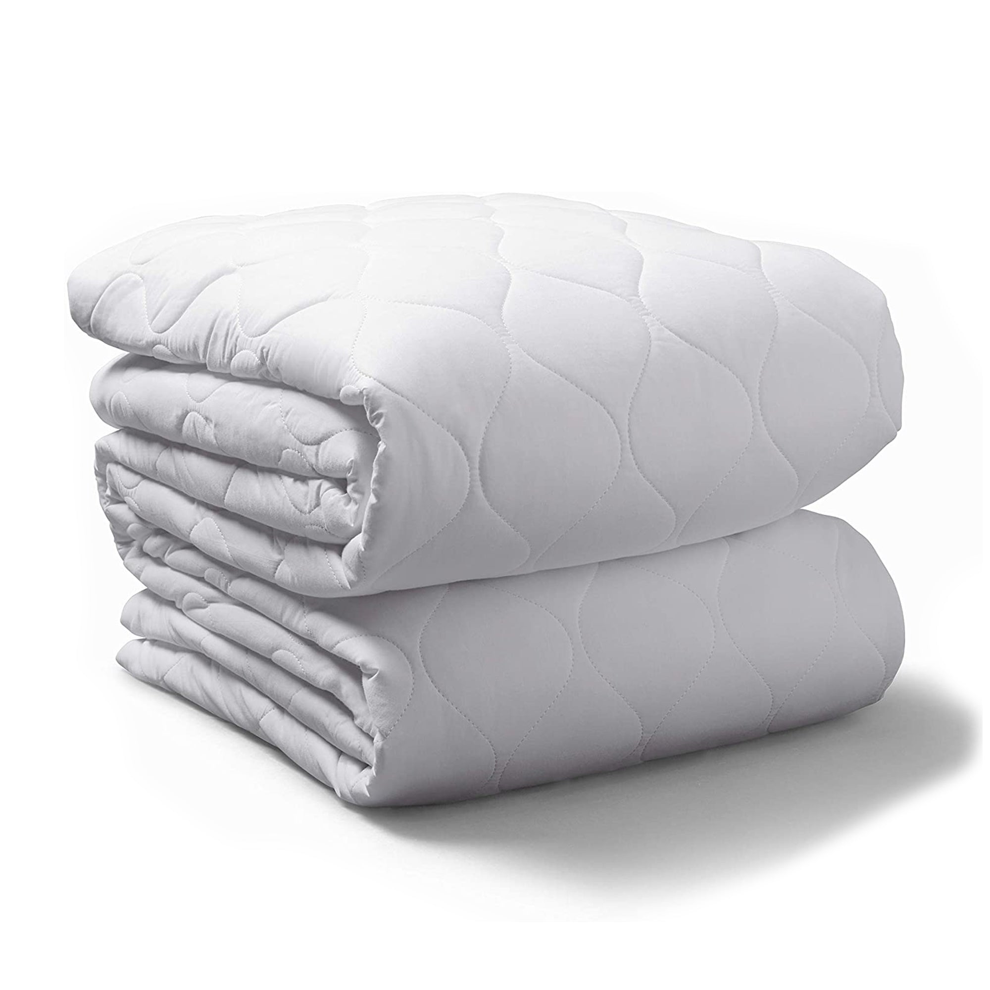 Sunbeam Full Size Heated Mattress Pad with 10 Heat Settings, White (Used) - VMInnovations