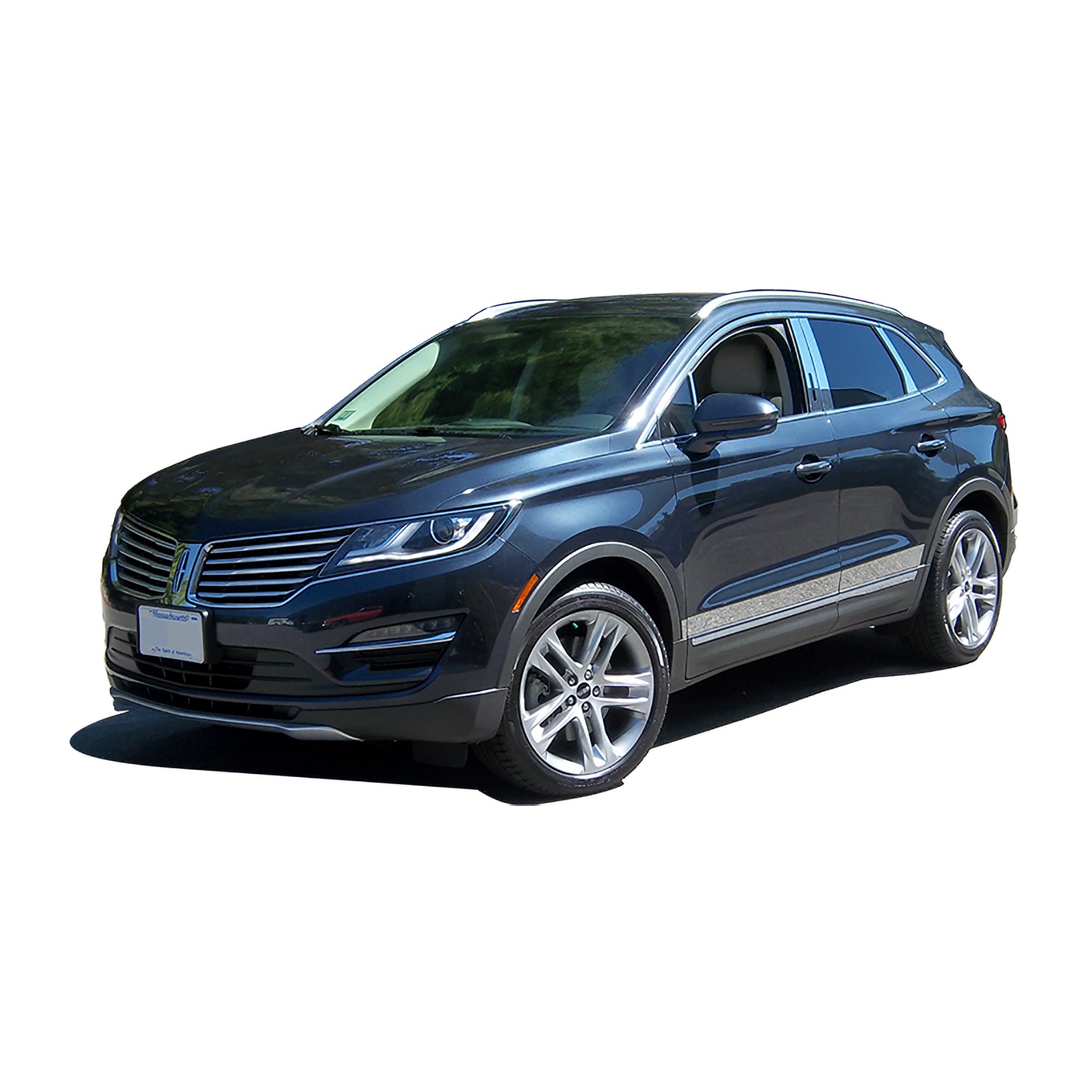 QAA TR55640 3 Piece Stainless Steel Tail Light Ring Accent Kit for Lincoln MKC - VMInnovations