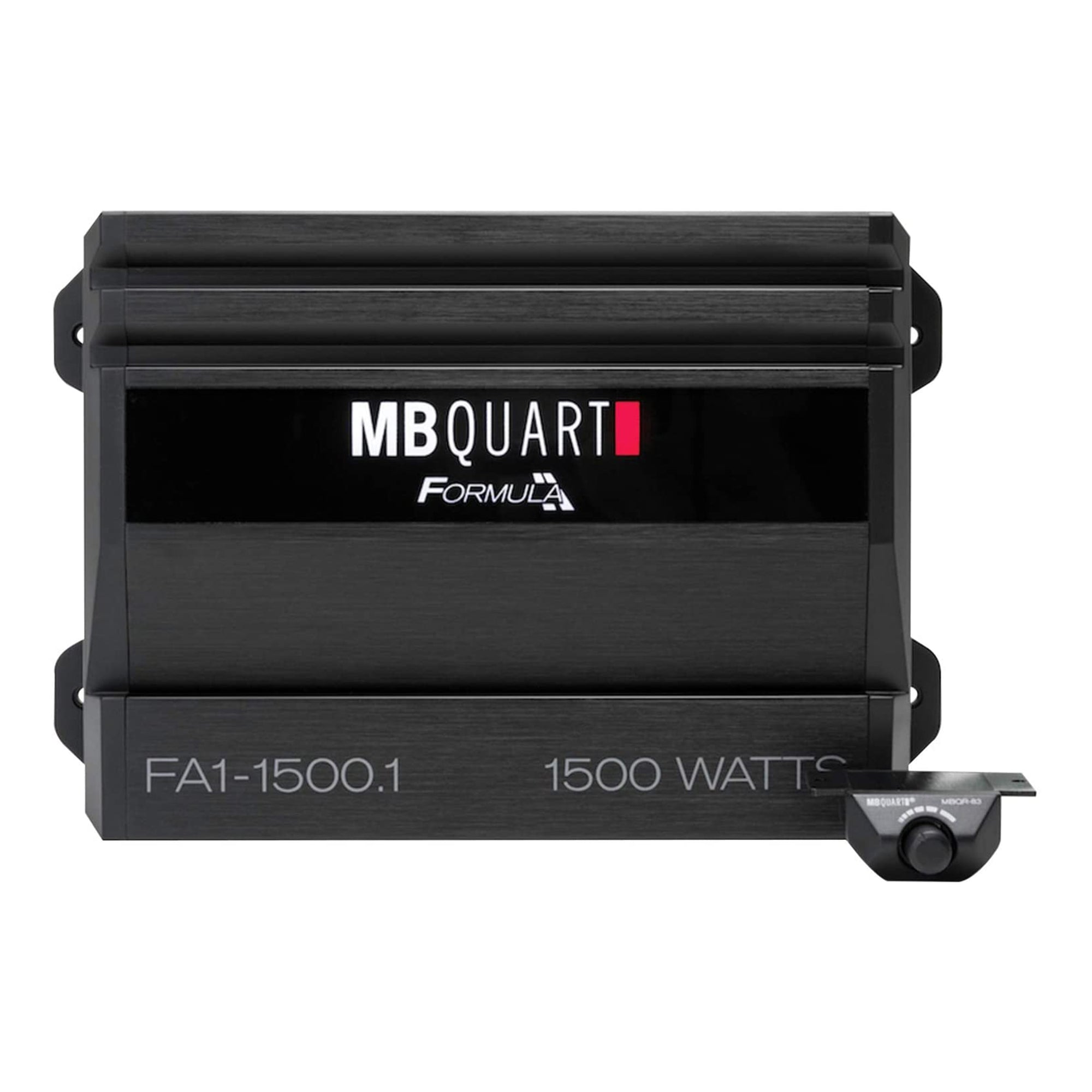 MB Quart FA1-1500.1 Formula Monoblock Class D 1,500W Car Audio Amplifier, Black