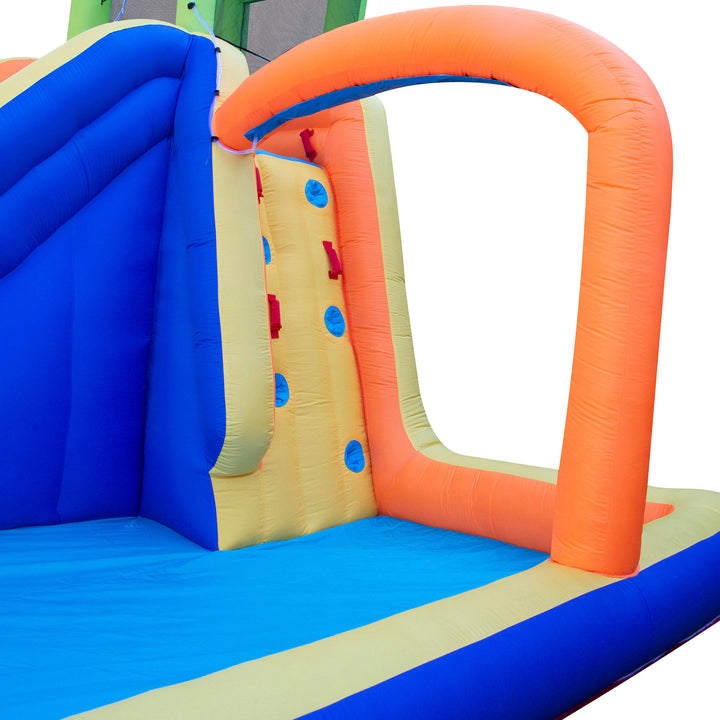 Banzai Splash Falls Water Park Backyard Inflatable Waterfall Slide/Climbing Wall - VMInnovations
