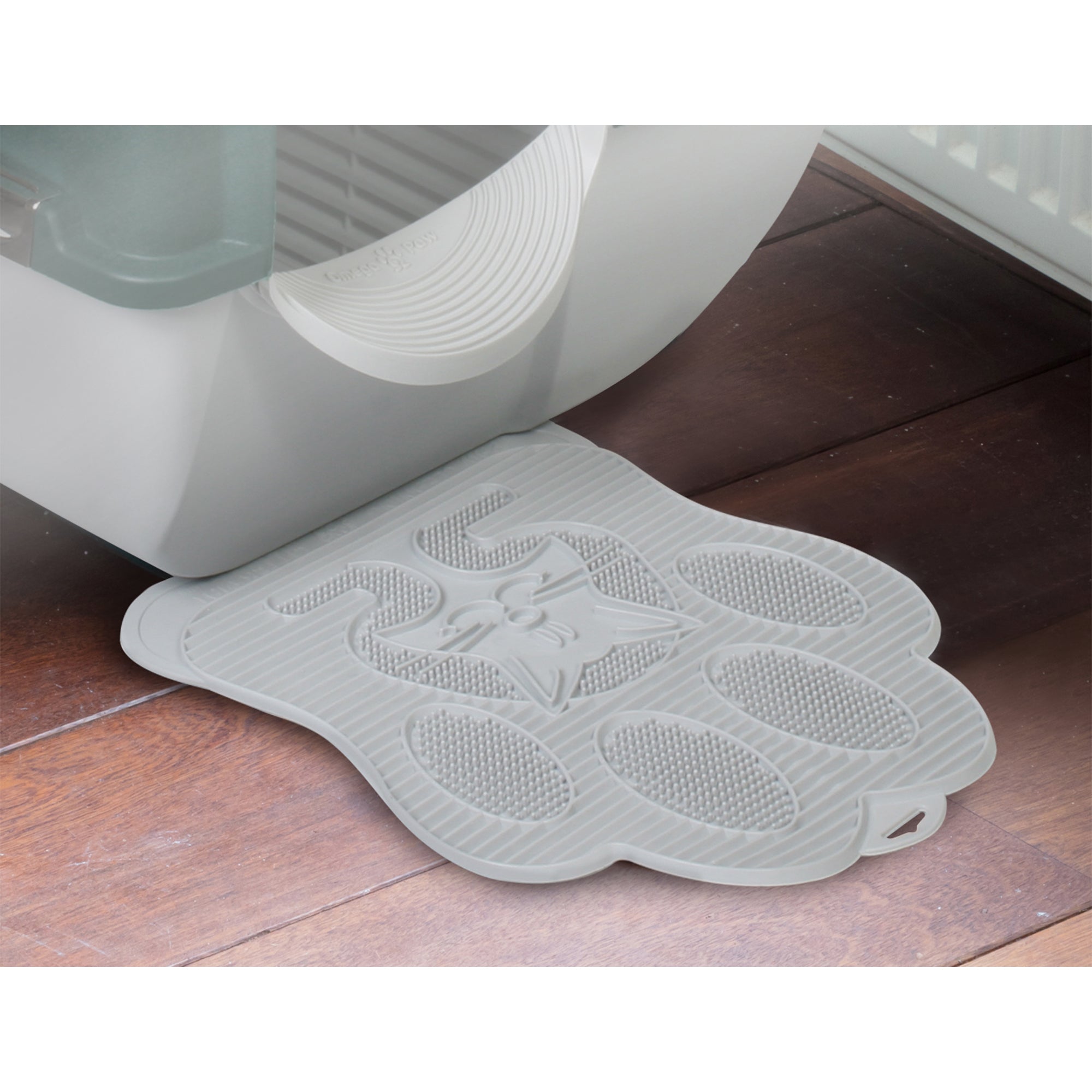 Omega Paw Roll'n Clean Self-Cleaning Litter Box & Paw Cleaning Mat for Cats - VMInnovations