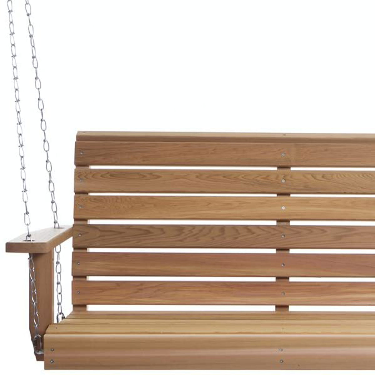 All Things Cedar Handcrafted Natural Western Red Cedar 6' Porch Swing (Used)