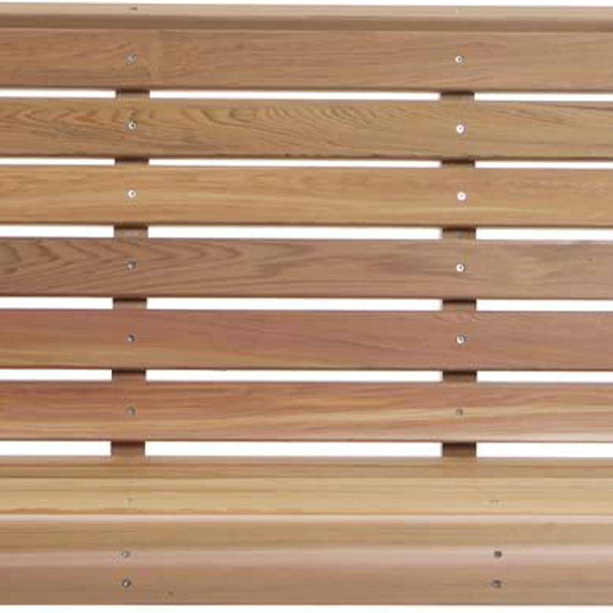 All Things Cedar 6 Foot Wooden Porch Swing Outdoor Patio Furniture, Natural - VMInnovations