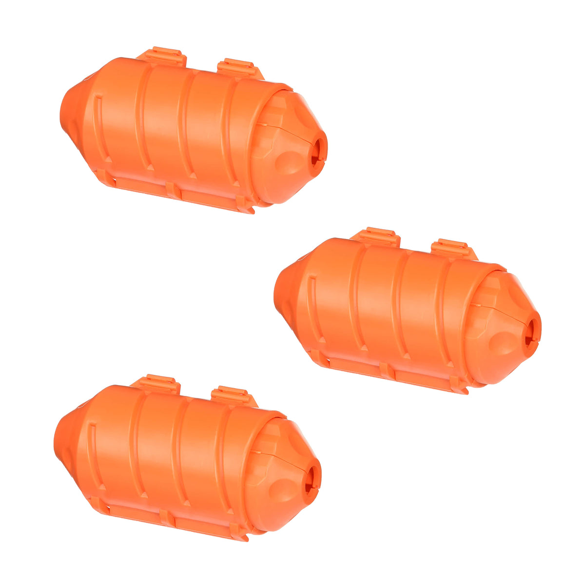 Farm Innovators FI-CC-1 Cord Connect Cord Connection Protector, Orange (3 Pack)
