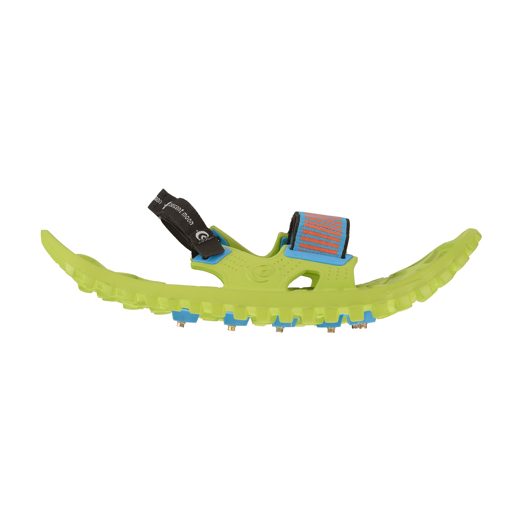 Crescent Moon Eva Foam Adult Snowshoes, Red & KID G Kid's Snowshoes, Volt Green