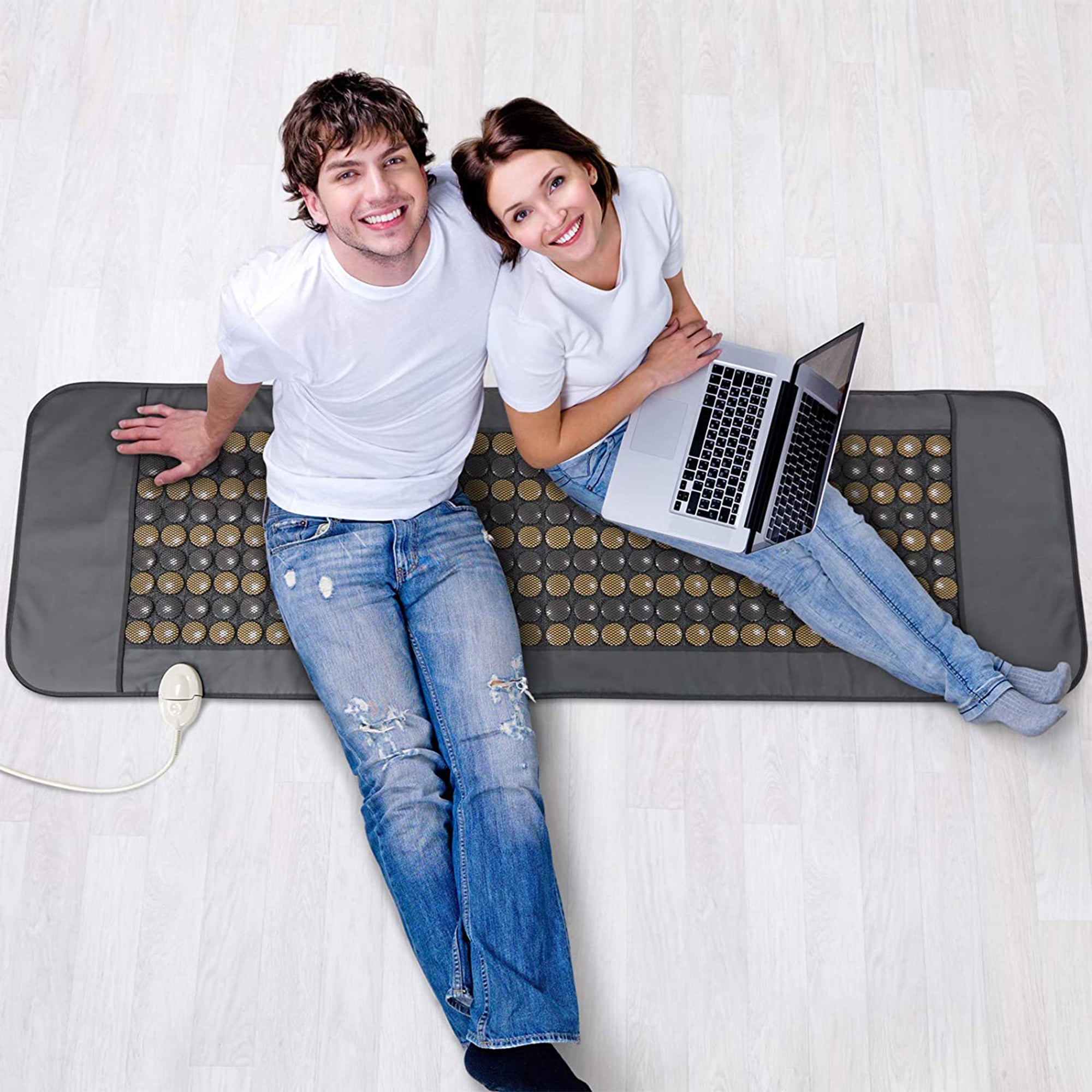 UTK 24 x 70" Tourmaline Stone Infrared Relief Heating Mat w/Remote (Open Box) - VMInnovations
