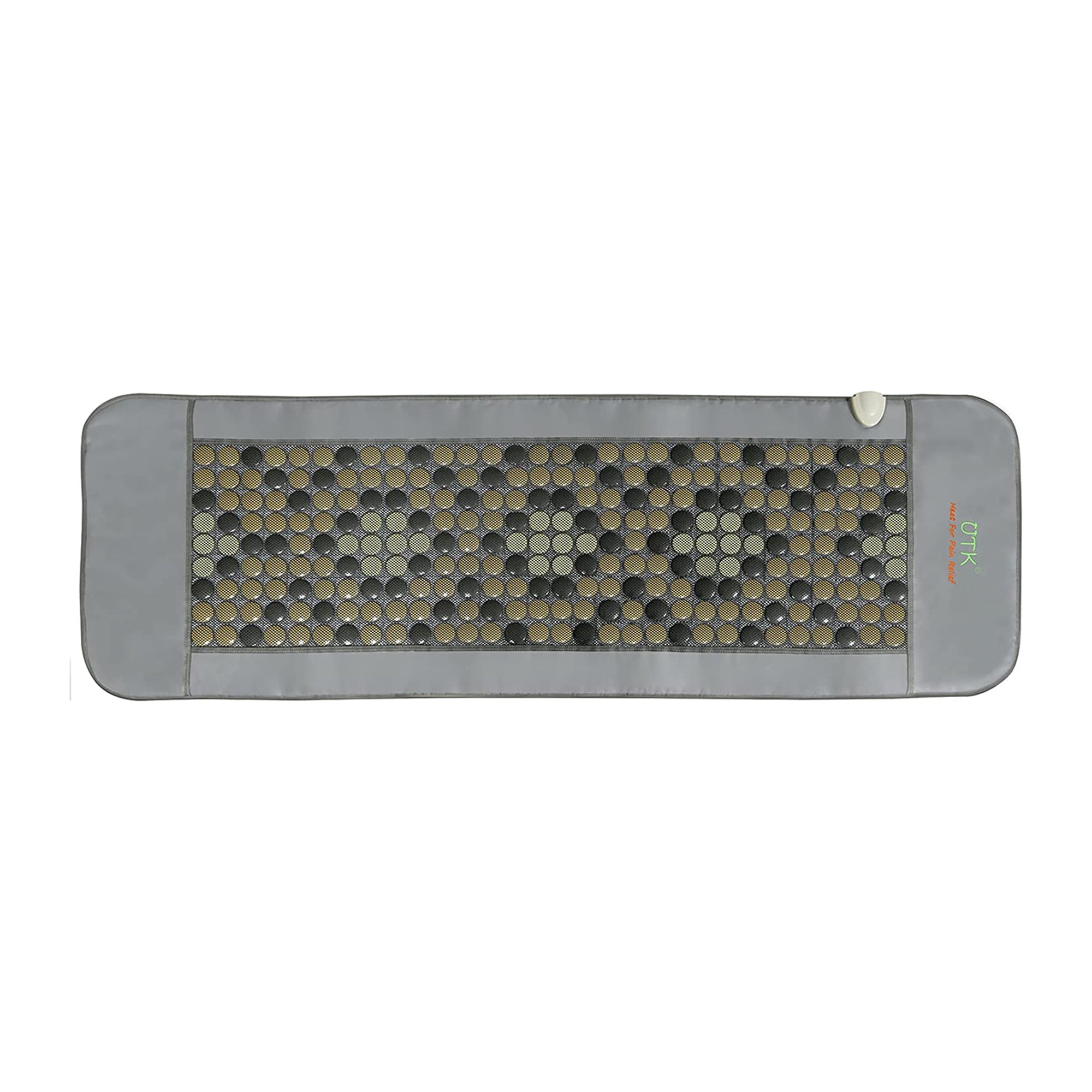UTK 24x70In Tourmaline Stone Infrared Pain Relief Heating w/Remote, Gray (Used) - VMInnovations